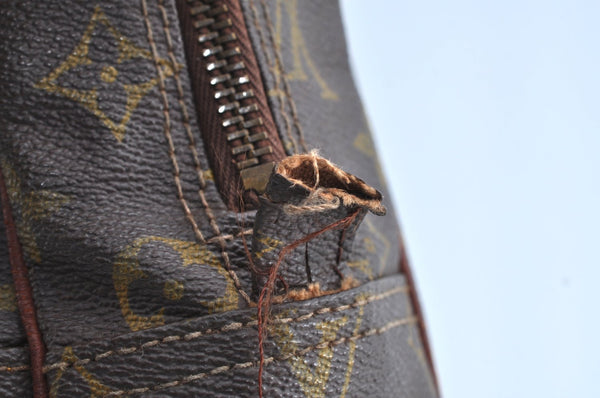 Authenic Louis Vuitton Monogram Marceau Shoulder Cross Bag Old Model Junk K5260