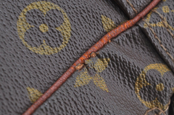 Authenic Louis Vuitton Monogram Marceau Shoulder Cross Bag Old Model Junk K5260