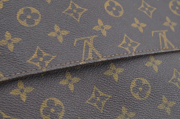 Authenic Louis Vuitton Monogram Marceau Shoulder Cross Bag Old Model Junk K5260
