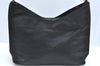 Authentic GUCCI Shoulder Hand Bag Purse Satin Leather 0013017 Black Junk K5264