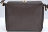 Authentic GUCCI Shoulder Hand Bag Purse Leather Brown K5277