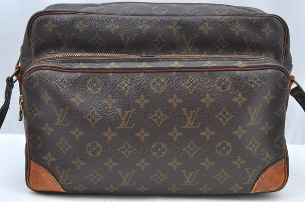 Authentic Louis Vuitton Monogram Nile 34 Shoulder Cross Body Bag M45242 LV K5283