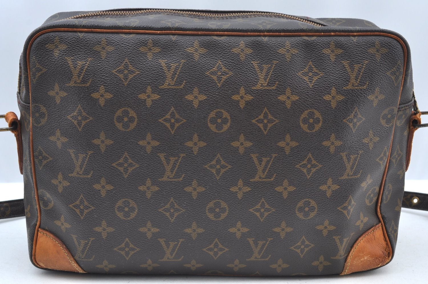 Authentic Louis Vuitton Monogram Nile 34 Shoulder Cross Body Bag M45242 LV K5283