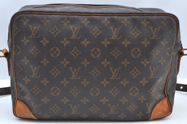 Authentic Louis Vuitton Monogram Nile 34 Shoulder Cross Body Bag M45242 LV K5283
