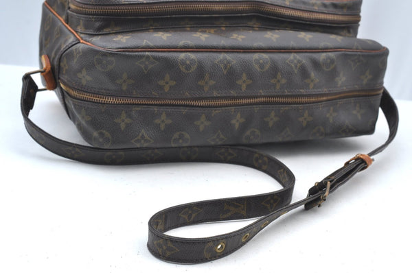 Authentic Louis Vuitton Monogram Nile 34 Shoulder Cross Body Bag M45242 LV K5283