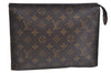 Auth Louis Vuitton Monogram Poche Toilette 26 Cosmetics Pouch Old Model LV K5292