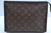 Auth Louis Vuitton Monogram Poche Toilette 26 Cosmetics Pouch Old Model LV K5292