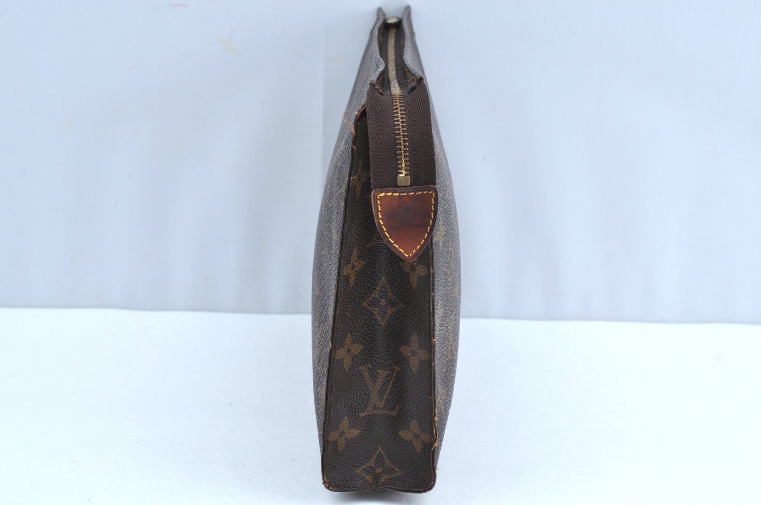 Auth Louis Vuitton Monogram Poche Toilette 26 Cosmetics Pouch Old Model LV K5292