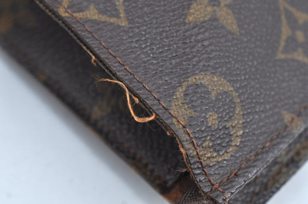 Auth Louis Vuitton Monogram Poche Toilette 26 Cosmetics Pouch Old Model LV K5292