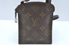 Auth Louis Vuitton Monogram Pochette Secret Shoulder Bag Pouch Old Model K5304