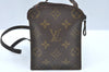 Auth Louis Vuitton Monogram Pochette Secret Shoulder Bag Pouch Old Model K5304