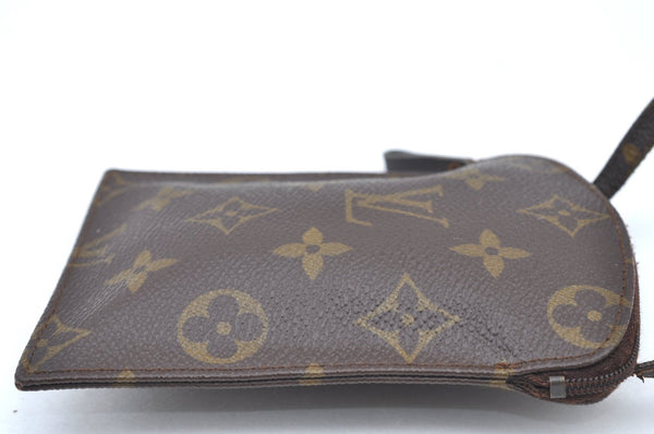 Auth Louis Vuitton Monogram Pochette Secret Shoulder Bag Pouch Old Model K5304