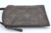 Auth Louis Vuitton Monogram Pochette Secret Shoulder Bag Pouch Old Model K5304