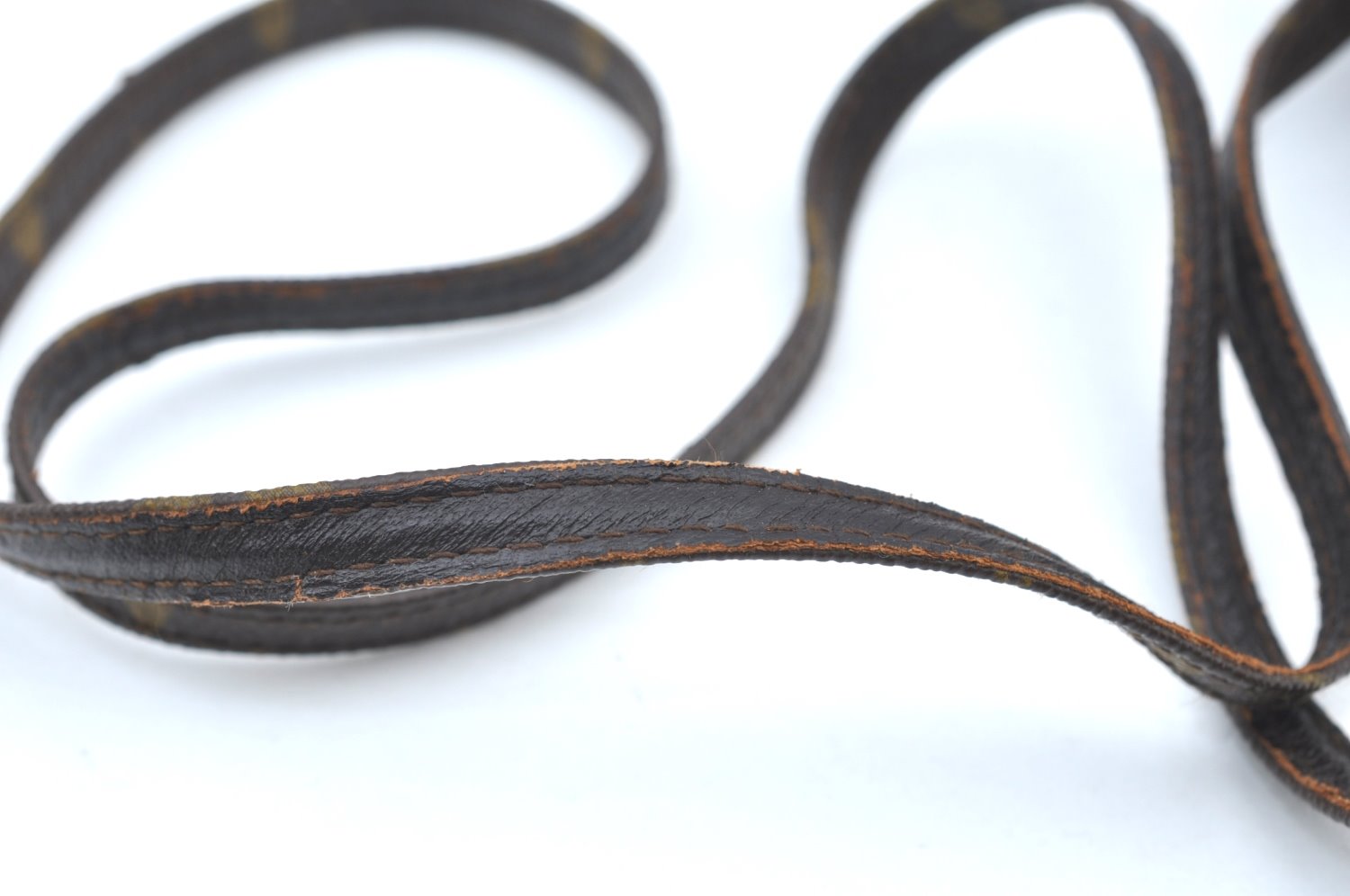 Auth Louis Vuitton Monogram Pochette Secret Shoulder Bag Pouch Old Model K5304