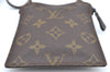 Auth Louis Vuitton Monogram Pochette Secret Shoulder Bag Pouch Old Model K5304