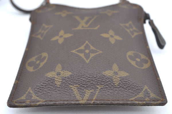 Auth Louis Vuitton Monogram Pochette Secret Shoulder Bag Pouch Old Model K5304