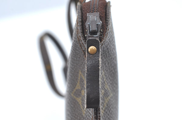 Auth Louis Vuitton Monogram Pochette Secret Shoulder Bag Pouch Old Model K5304