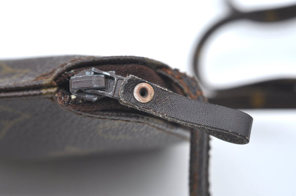 Auth Louis Vuitton Monogram Pochette Secret Shoulder Bag Pouch Old Model K5304