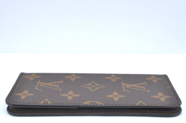 Authentic Louis Vuitton Monogram Folio Iphone X Xs Case M63443 LV K5305