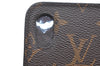 Authentic Louis Vuitton Monogram Folio Iphone X Xs Case M63443 LV K5305