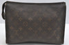 Auth Louis Vuitton Monogram Poche Toilette 26 Cosmetics Pouch Old Model K5308