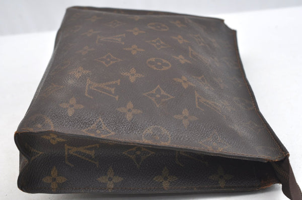 Auth Louis Vuitton Monogram Poche Toilette 26 Cosmetics Pouch Old Model K5308