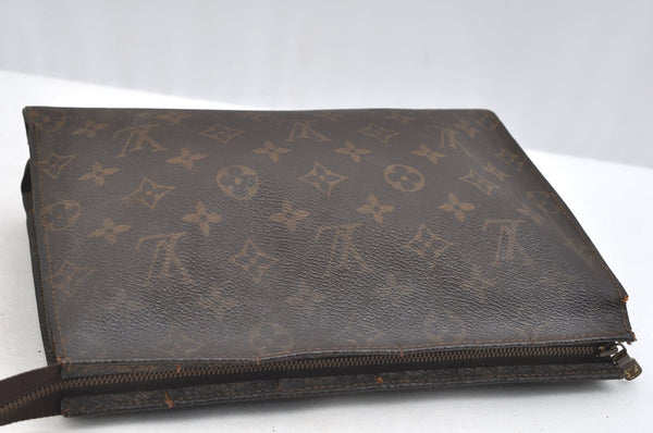 Auth Louis Vuitton Monogram Poche Toilette 26 Cosmetics Pouch Old Model K5308