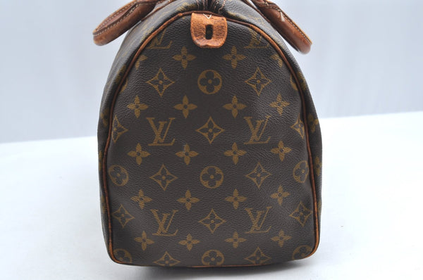 Authentic Louis Vuitton Monogram Speedy 35 Hand Boston Bag Old Model LV K5311