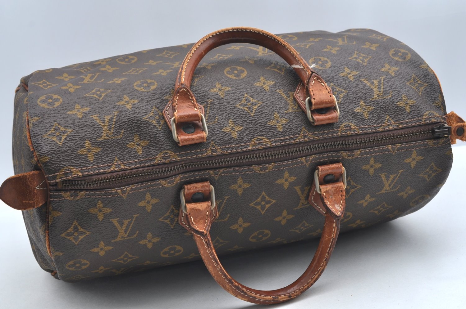 Authentic Louis Vuitton Monogram Speedy 35 Hand Boston Bag Old Model LV K5311