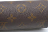 Authentic Louis Vuitton Monogram Trousse Ronde Pen Case Pouch Old Model LV K5312