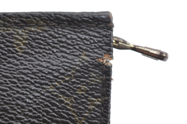 Authentic Louis Vuitton Monogram Poche Toilette 26 M47542 Cosmetics Pouch K5313