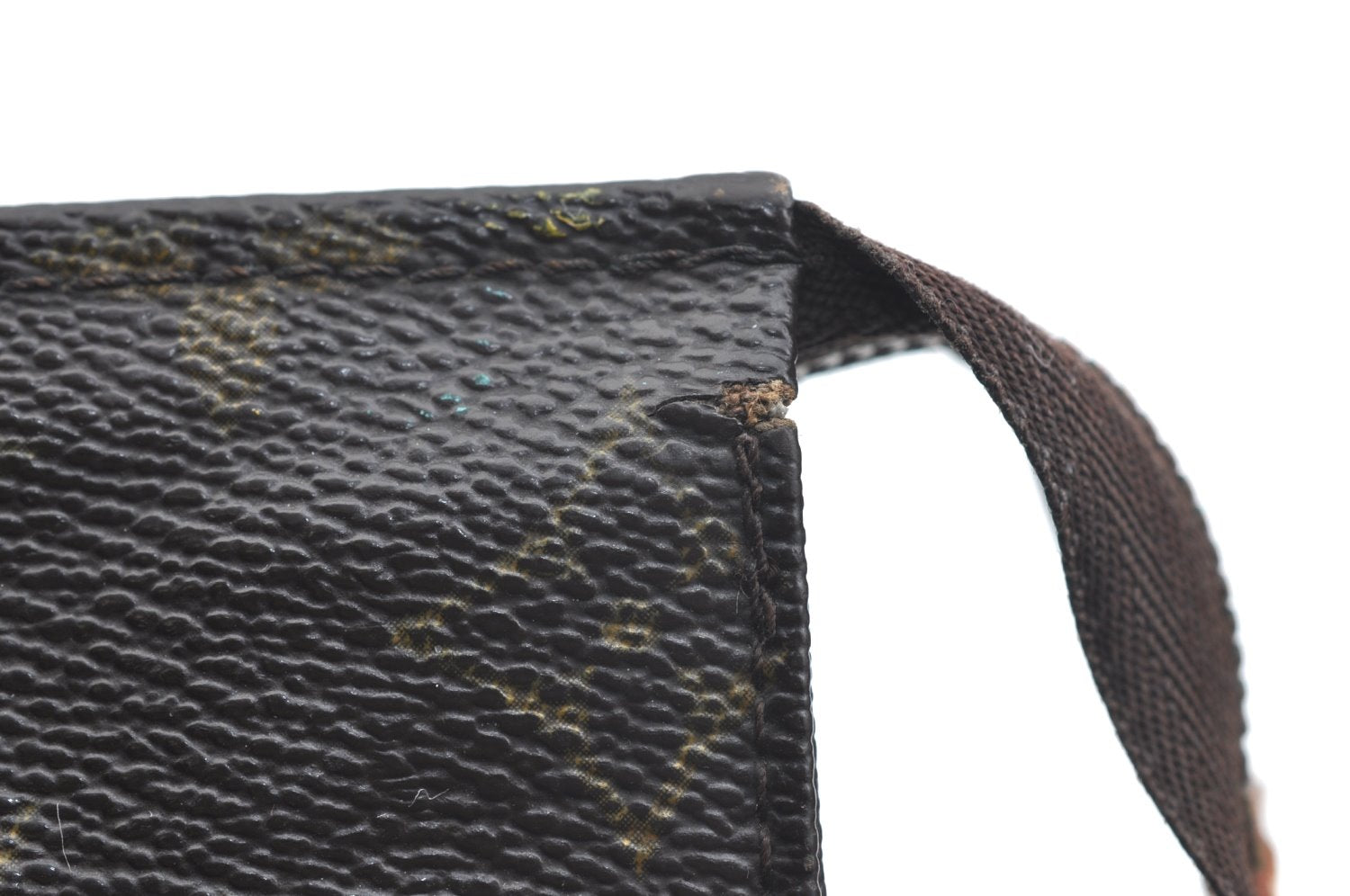 Authentic Louis Vuitton Monogram Poche Toilette 26 M47542 Cosmetics Pouch K5313