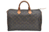 Authentic Louis Vuitton Monogram Speedy 35 Hand Boston Bag Old Model LV K5314