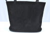 Authentic GUCCI Shoulder Tote Bag Suede Leather Black Junk K5320