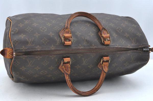 Authentic Louis Vuitton Monogram Speedy 40 Hand Boston Bag Old Model LV K5321