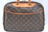 Authentic Louis Vuitton Monogram Deauville Hand Bag M47270 LV K5322