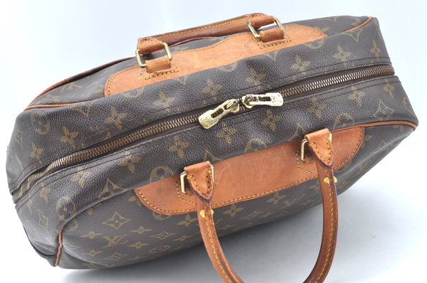 Authentic Louis Vuitton Monogram Deauville Hand Bag M47270 LV K5322