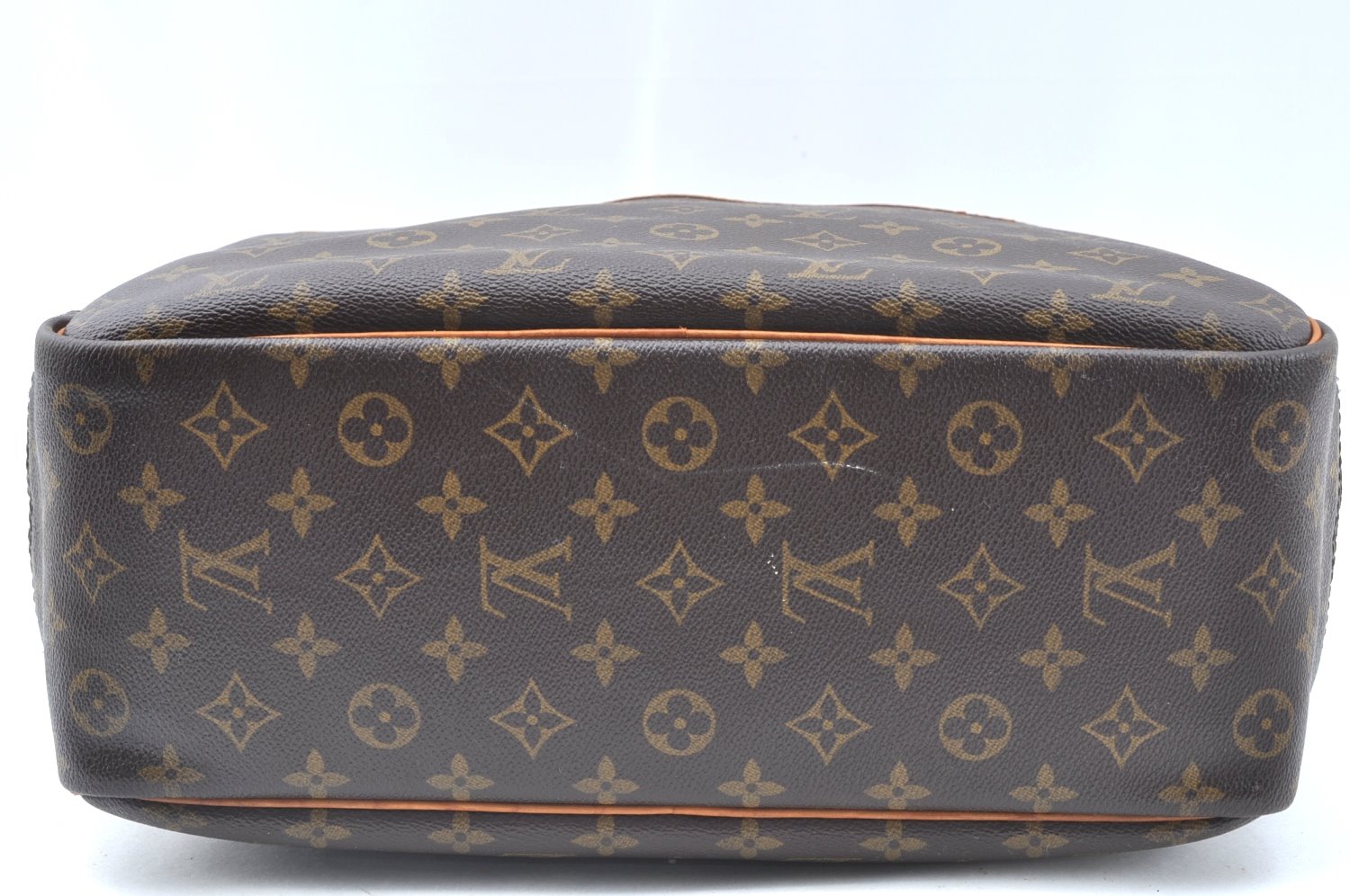 Authentic Louis Vuitton Monogram Deauville Hand Bag M47270 LV K5322