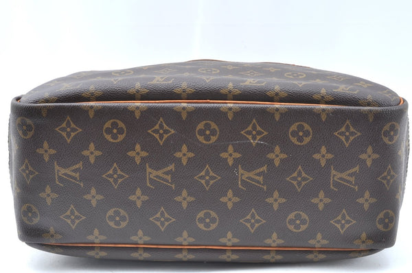 Authentic Louis Vuitton Monogram Deauville Hand Bag M47270 LV K5322