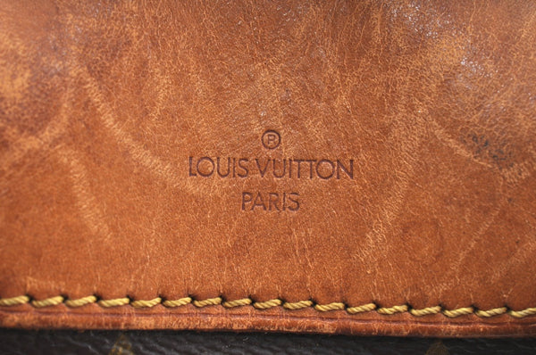 Authentic Louis Vuitton Monogram Deauville Hand Bag M47270 LV K5322