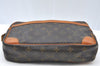 Authentic Louis Vuitton Monogram Compiegne 28 Clutch Hand Bag M51845 LV K5323