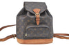 Authentic Louis Vuitton Monogram Montsouris MM Backpack M51136 LV K5327