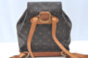 Authentic Louis Vuitton Monogram Montsouris MM Backpack M51136 LV K5327