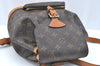 Authentic Louis Vuitton Monogram Montsouris MM Backpack M51136 LV K5327