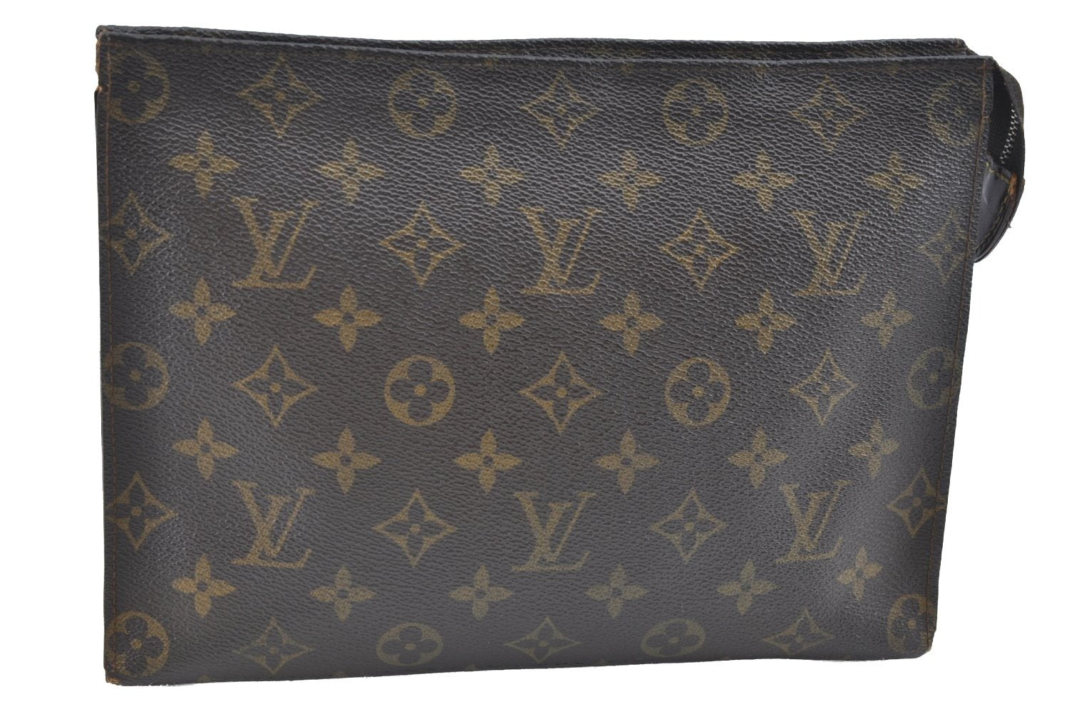 Auth Louis Vuitton Monogram Poche Toilette 26 Cosmetics Pouch Old Model LV K5329