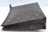 Auth Louis Vuitton Monogram Poche Toilette 26 Cosmetics Pouch Old Model LV K5329