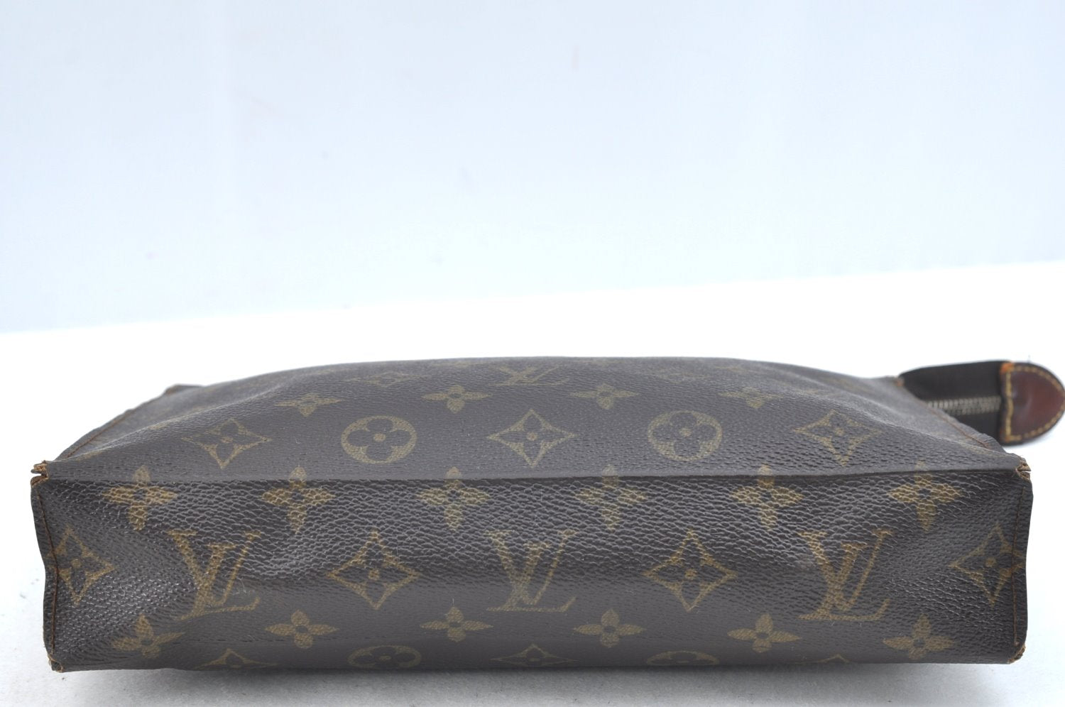 Auth Louis Vuitton Monogram Poche Toilette 26 Cosmetics Pouch Old Model LV K5329