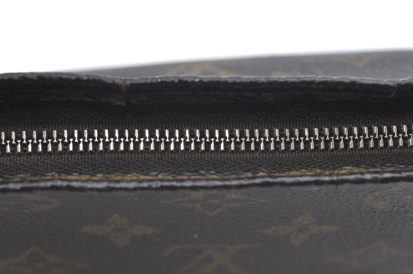 Auth Louis Vuitton Monogram Poche Toilette 26 Cosmetics Pouch Old Model LV K5329