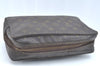 Auth Louis Vuitton Monogram Trousse Toilette 28 Clutch Hand Bag M47522 LV K5330