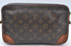 Authentic Louis Vuitton Monogram Compiegne 28 Clutch Hand Bag M51845 LV K5332